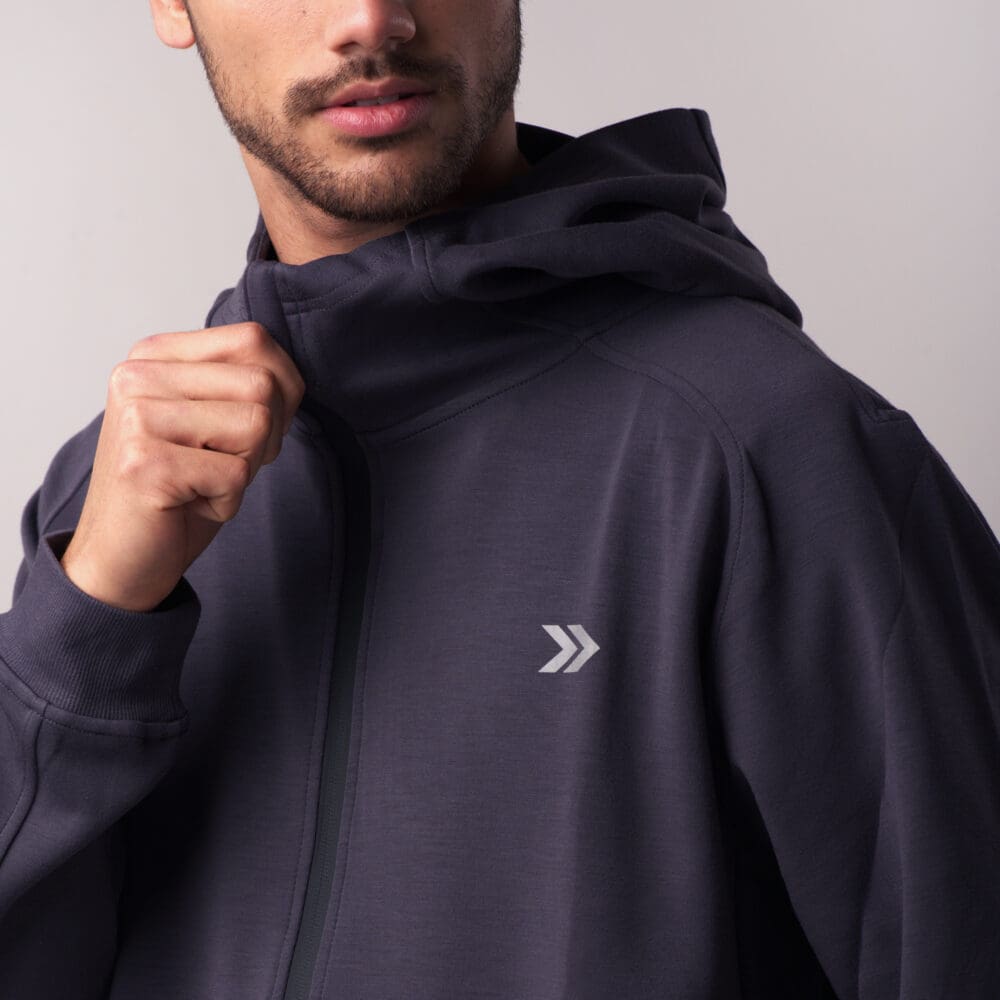 Hoddie Urbano Zipper Hombre - Imagen 3