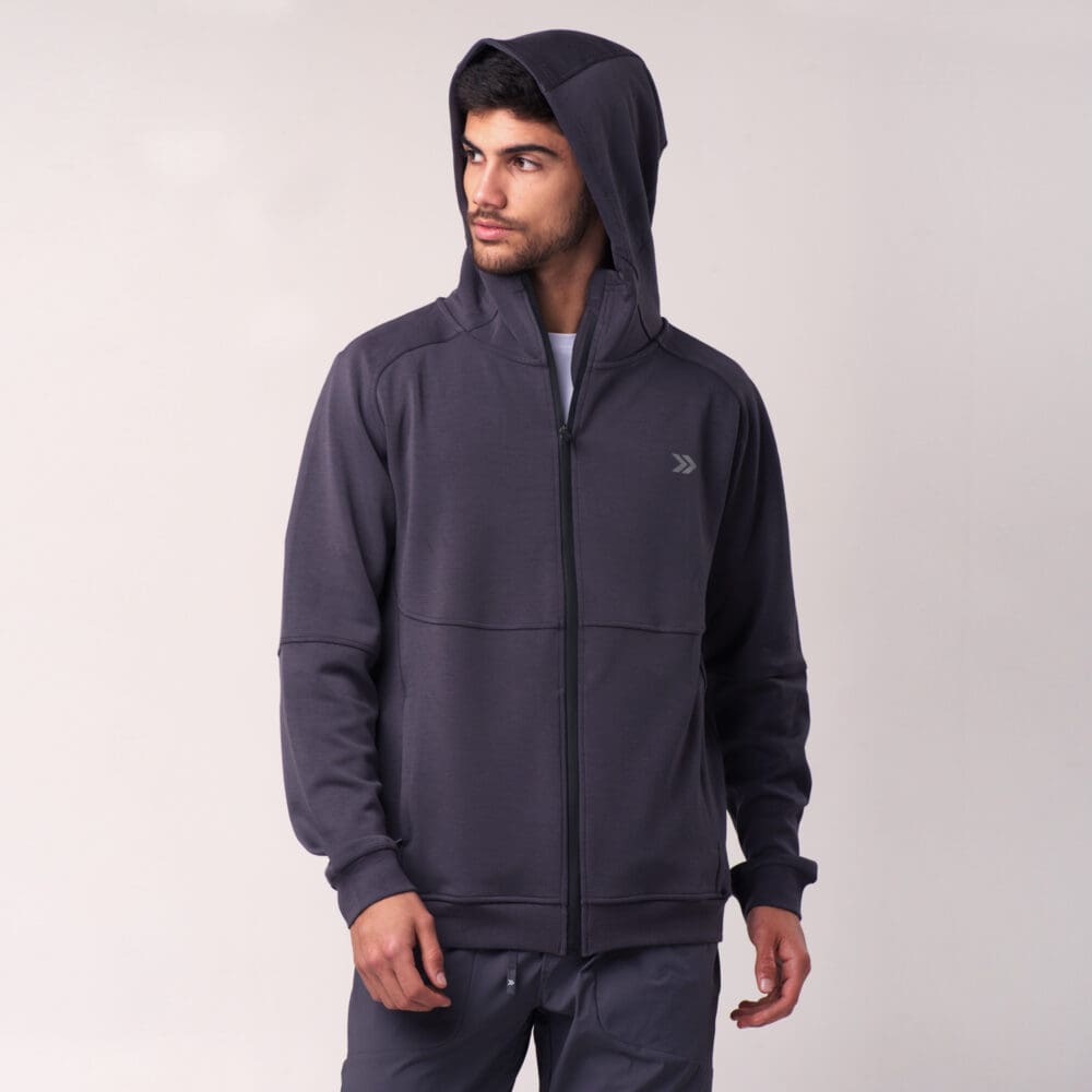 Hoddie Urbano Zipper Hombre - Imagen 4